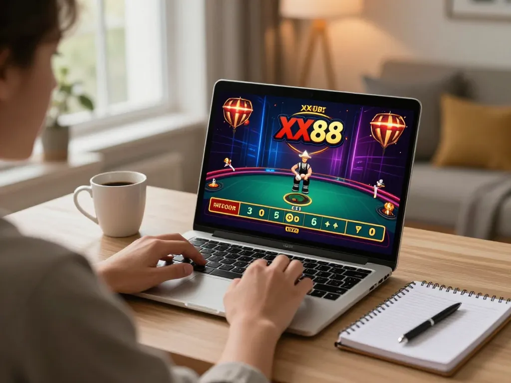 Experience thrilling online gameplay at XX88 with engaging live dealer games and strategic betting.