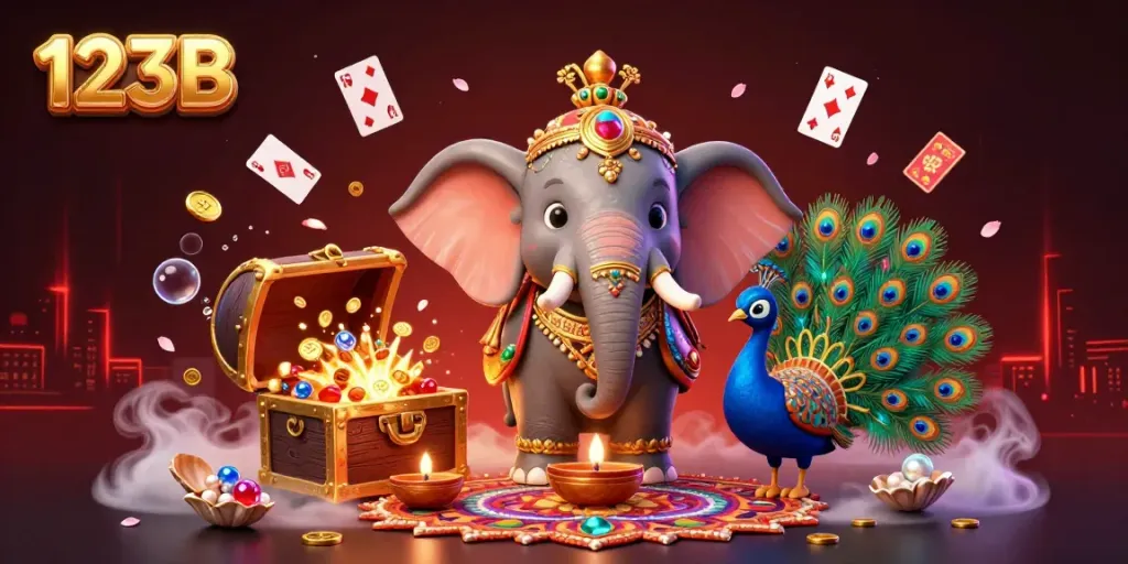 Engage with thrilling moments at 123B, featuring dynamic gambling elements amidst vibrant scenes.