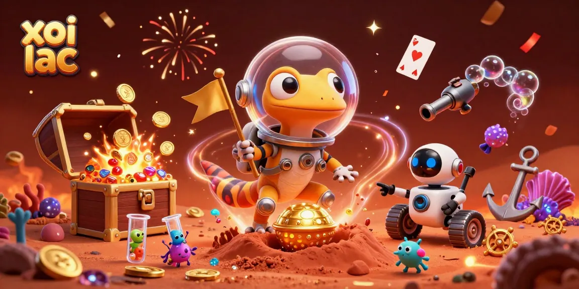 xoi lac offers thrilling moments and winning strategies with a vibrant 3D casino scene.