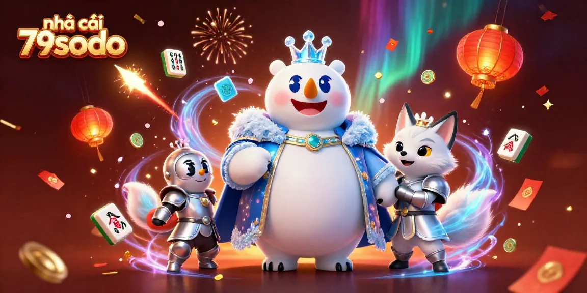 Experience the excitement at nhà cái 79sodo with vibrant casino elements and energetic characters.